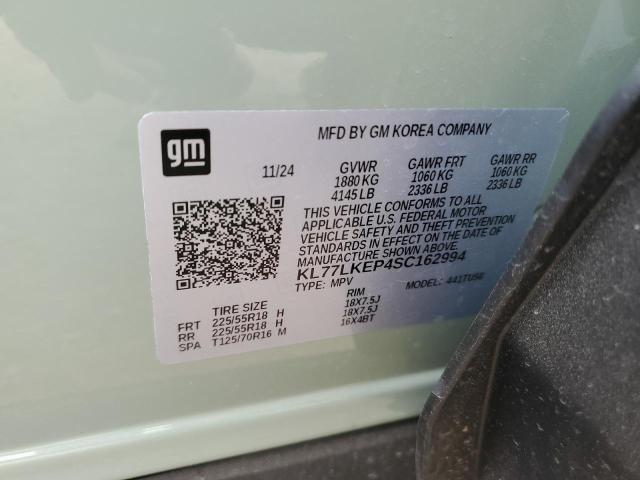 2025 CHEVROLET TRAX ACTIV KL77LKEP4SC162994