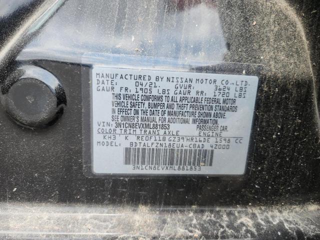 2021 NISSAN VERSA SV - 3N1CN8EVXML881853