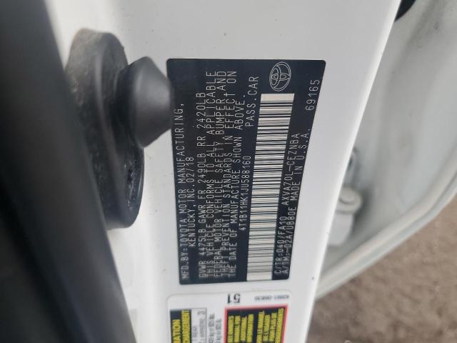 2018 TOYOTA CAMRY L 4T1B11HK1JU588160