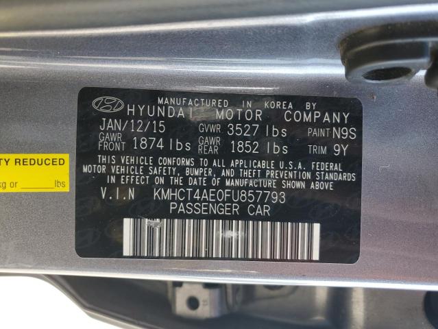 2015 HYUNDAI ACCENT GLS KMHCT4AE0FU857793