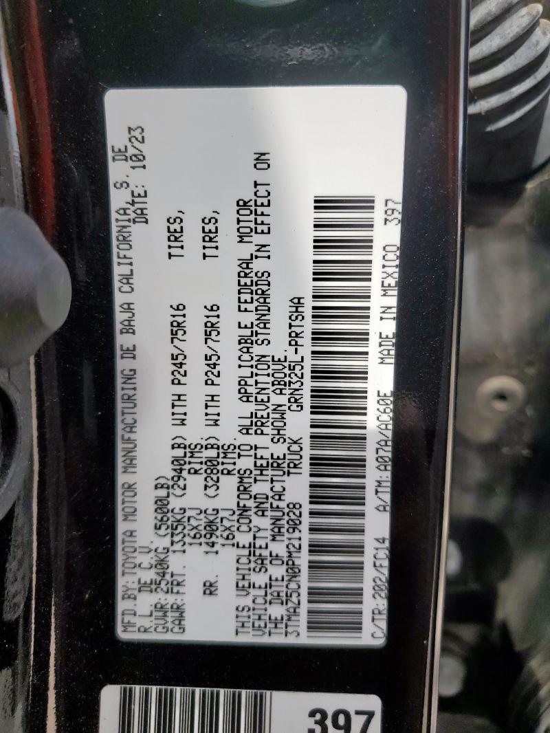 2023 TOYOTA TACOMA DOU - 3TMAZ5CN0PM219028