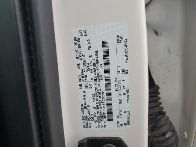 2015 FORD F150 SUPER - 1FTEW1EG1FFC58291