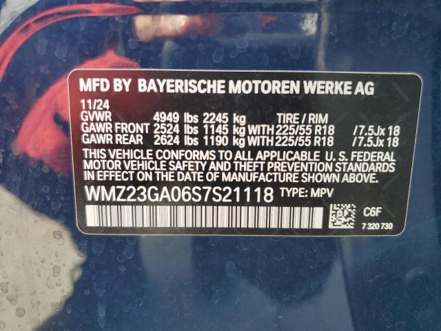 2025 MINI COUNTRYMAN WMZ23GA06S7S21118