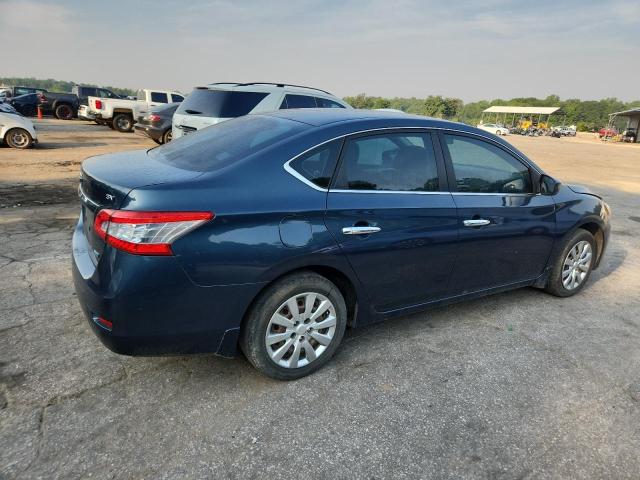 NISSAN SENTRA S 2013 blue  Gasoline 3N1AB7AP0DL648419 photo #4