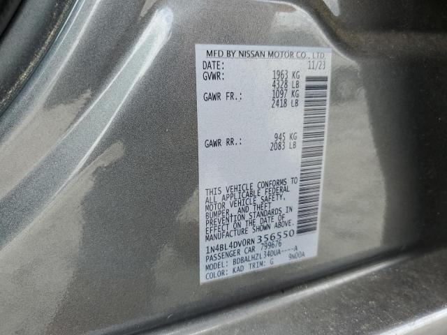 2024 NISSAN ALTIMA SV 1N4BL4DV0RN356550