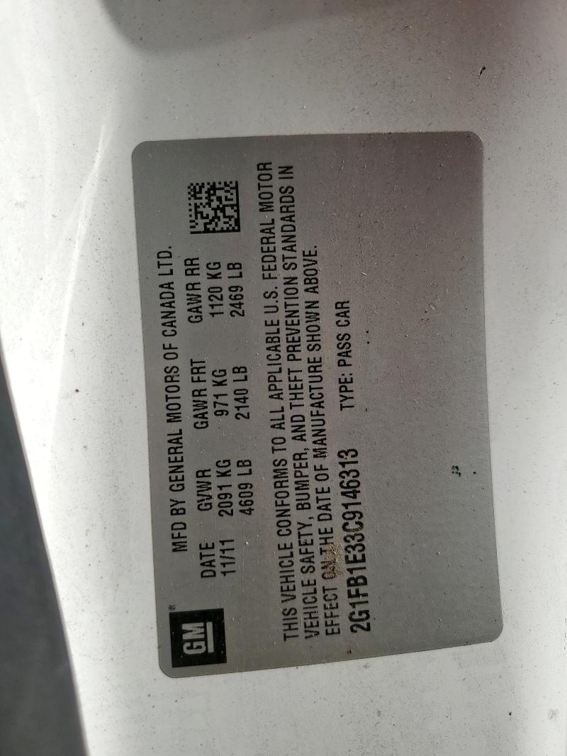 2g1fb1e33c9146313 - 2012 Chevrolet camaro lt - #61864195