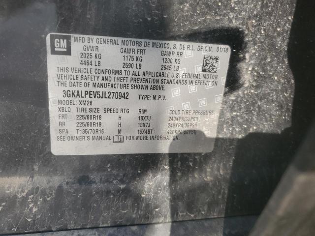 2018 GMC TERRAIN SL - 3GKALPEV5JL270942