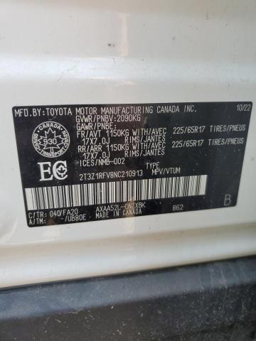 2022 TOYOTA RAV4 LE - 2T3Z1RFV8NC210913