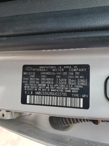 2016 HYUNDAI TUCSON LIM - KM8J33A28GU023795