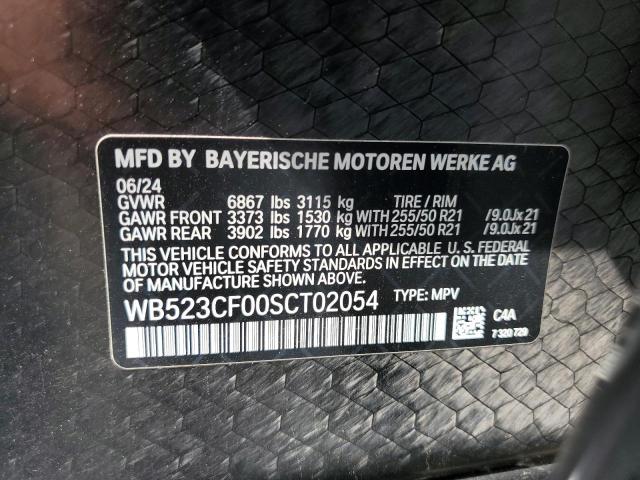 2025 BMW IX XDRIVE5 WB523CF00SCT02054
