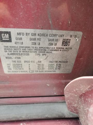 2020 BUICK ENCORE GX KL4MMDS23LB131289