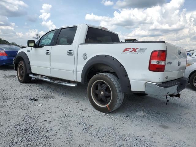 FORD F150 SUPER 2005 white  gas 1FTPW12515KD45612 photo #3