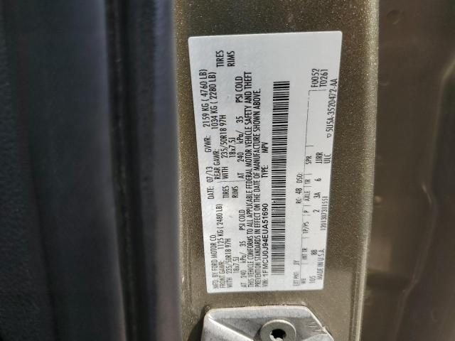 2014 FORD ESCAPE TIT - 1FMCU0J94EUA51690