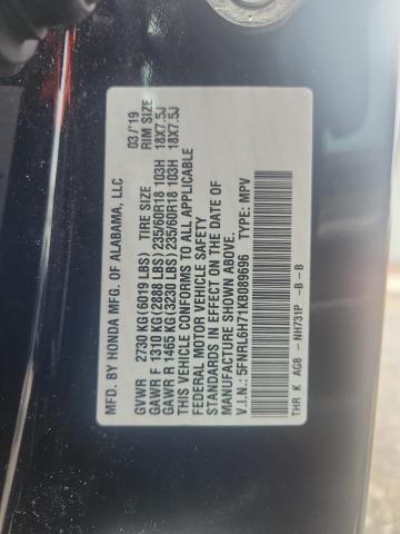 2019 HONDA ODYSSEY EX - 5FNRL6H71KB089696