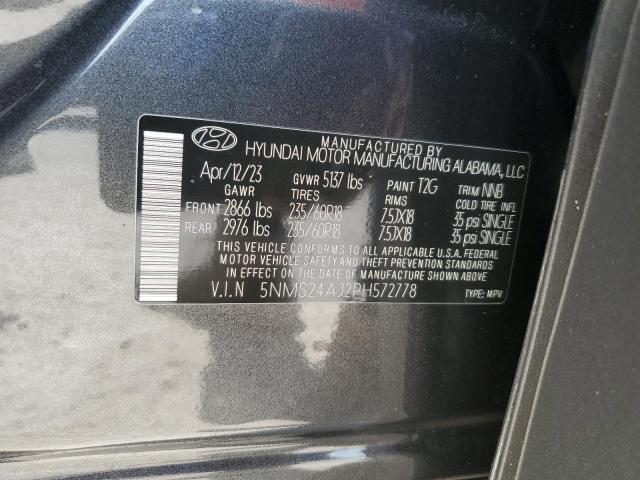 2023 HYUNDAI SANTA FE S - 5NMS24AJ2PH572778