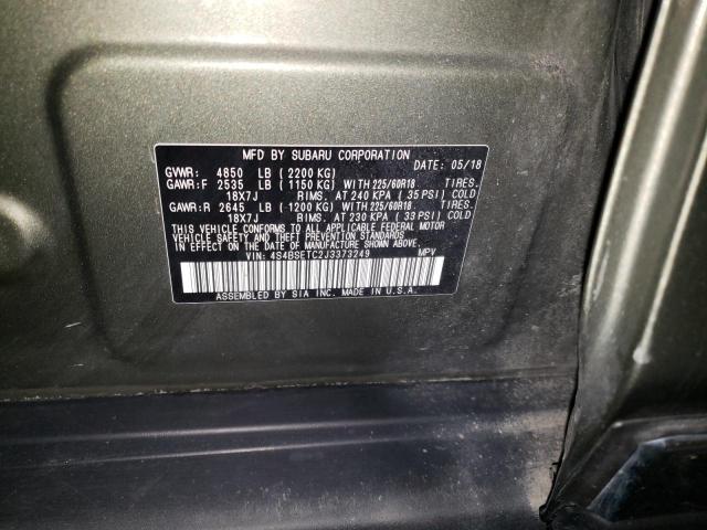 2018 SUBARU OUTBACK TO 4S4BSETC2J3373249