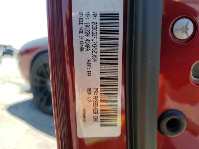 2019 DODGE CHALLENGER - 2C3CDZFJ7KH521094
