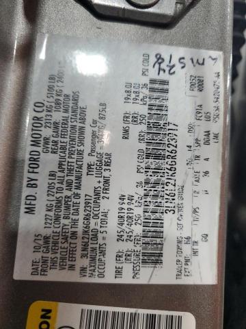 2016 LINCOLN MKZ 3LN6L2JK6GR623917