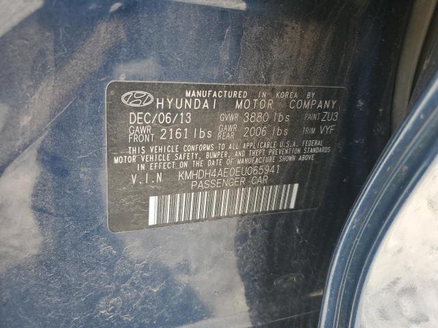 2014 HYUNDAI ELANTRA SE - KMHDH4AE0EU065941