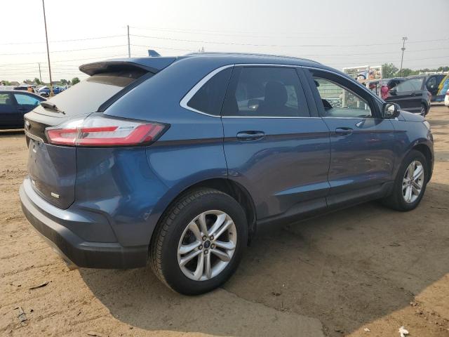 FORD EDGE SEL 2019 blue  gas 2FMPK3J96KBB52420 photo #4