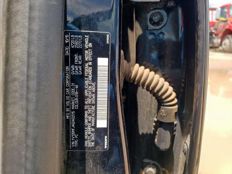 2016 VOLVO S60 YV126MFJ4G2402515