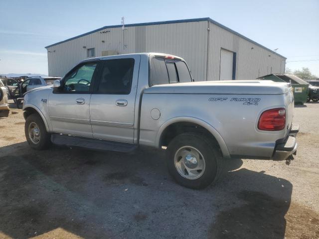 FORD F150 SUPER 2001 silver  gas 1FTRW08L41KA04384 photo #3