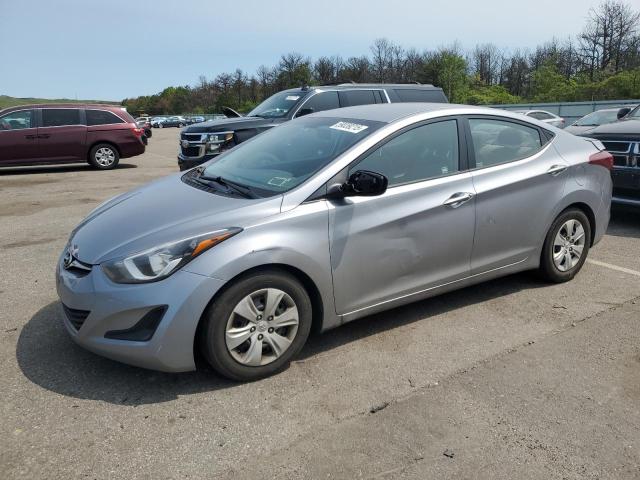 HYUNDAI ELANTRA SE 2016 silver  gas 5NPDH4AE6GH700579 photo #1