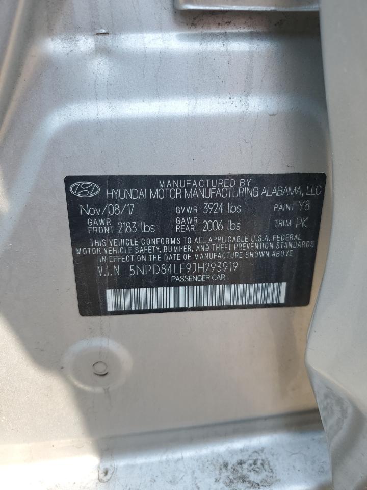 Lot #3310412006 2018 HYUNDAI ELANTRA SE