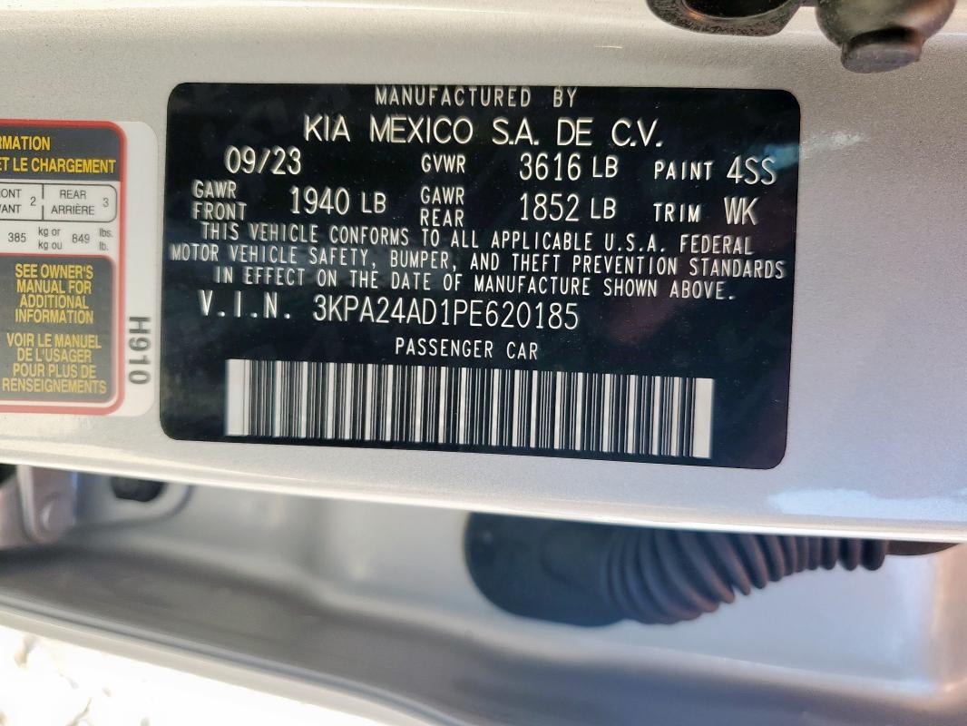 2023 KIA RIO LX - 3KPA24AD1PE620185