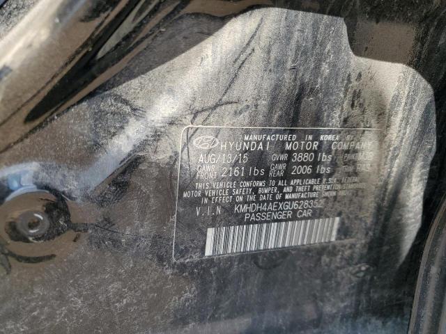 2016 HYUNDAI ELANTRA SE - KMHDH4AEXGU628352