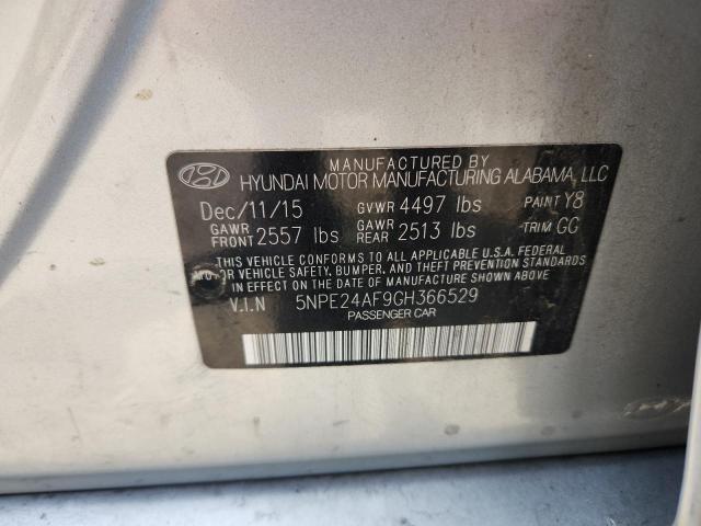 2016 HYUNDAI SONATA SE - 5NPE24AF9GH366529