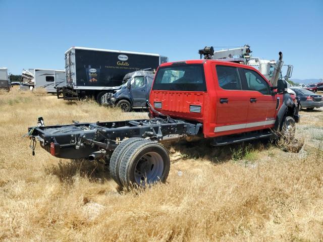 FORD F550 SUPER 2017 red crew cha diesel 1FD0W5HT3HEC86026 photo #4