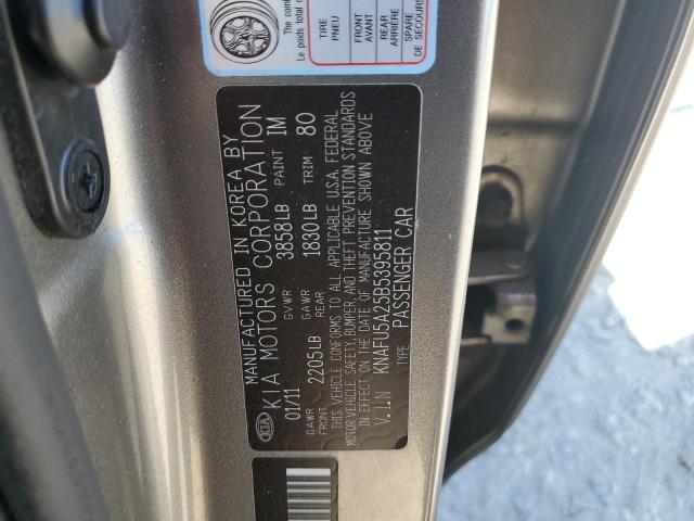 2011 KIA FORTE EX - KNAFU5A25B5395811