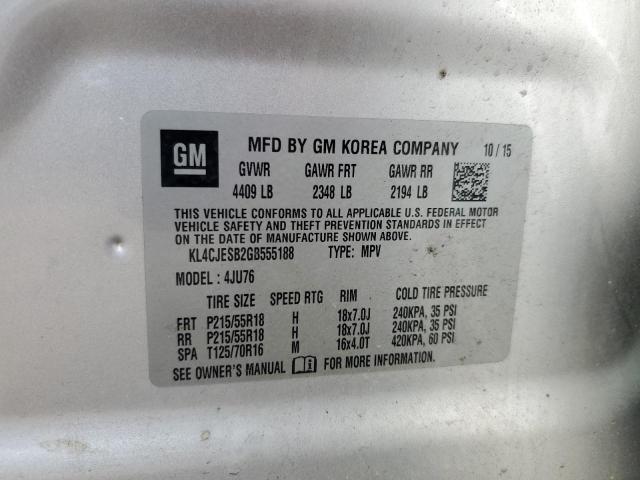 2016 BUICK ENCORE - KL4CJESB2GB555188
