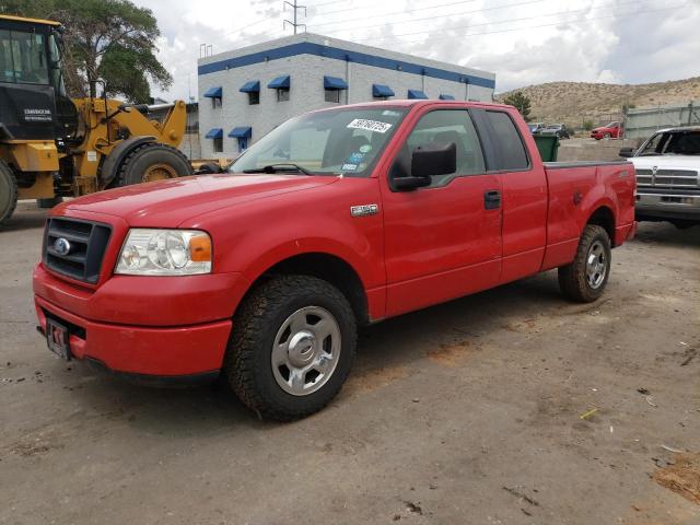 FORD F150 2008 red  gas 1FTRX12W38FA65220 photo #1