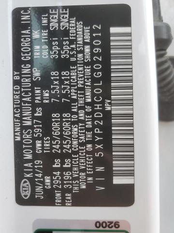 2020 KIA TELLURIDE - 5XYP2DHC0LG029012