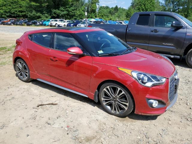 Vin: kmhtc6ae5gu267439, lot: 61912355, hyundai veloster turbo 20164