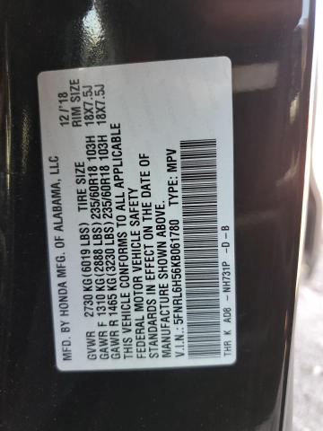 2019 HONDA ODYSSEY EX - 5FNRL6H56KB061780