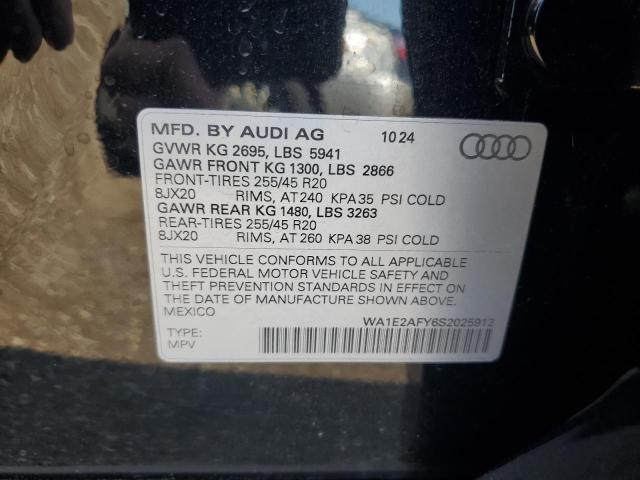 2025 AUDI Q5 E PREMI WA1E2AFY6S2025912