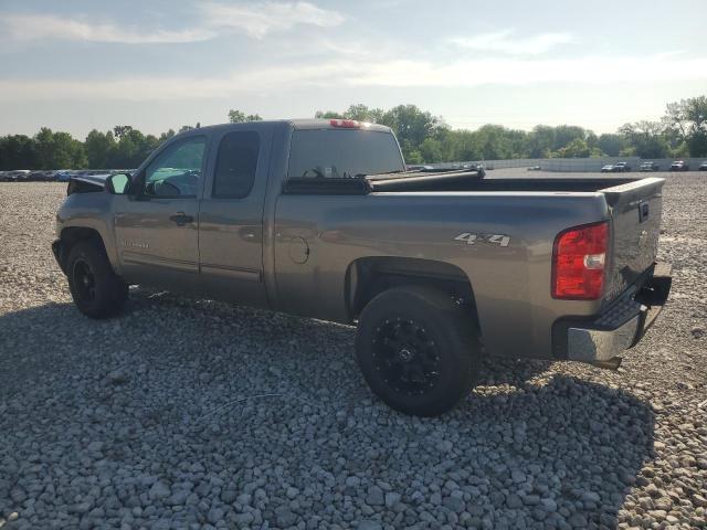 CHEVROLET SILVERADO 2013 brown 4dr ext flexible fuel 1GCRKSE7XDZ296763 photo #3