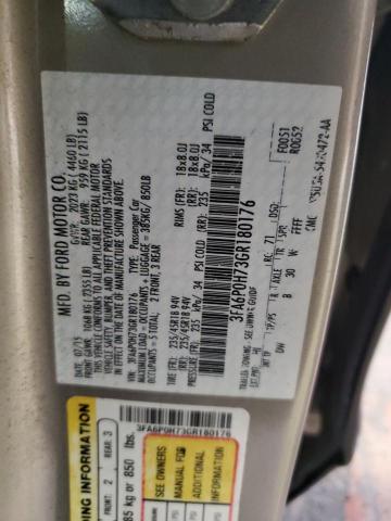 2016 FORD FUSION SE - 3FA6P0H73GR180176