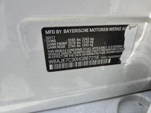 2017 BMW 540 XI - WBAJE7C30HG887216