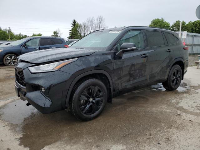 Vin: 5tdkbrch0rs633276, lot: 62907195, toyota highlander hybrid xle 2024 img_1
