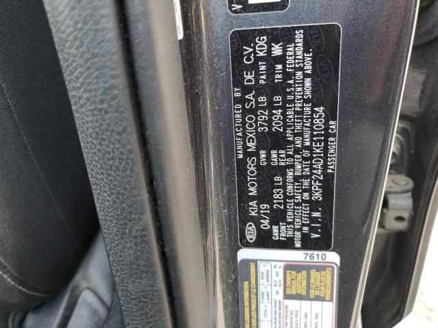 2019 KIA FORTE FE - 3KPF24AD1KE110854