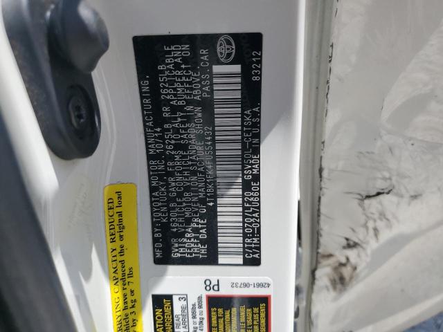 2015 TOYOTA CAMRY XSE - 4T1BK1FK4FU554432