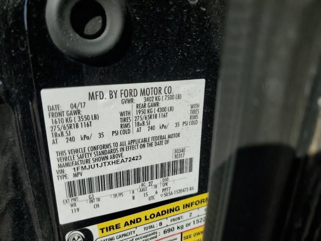2017 FORD EXPEDITION - 1FMJU1JTXHEA72423