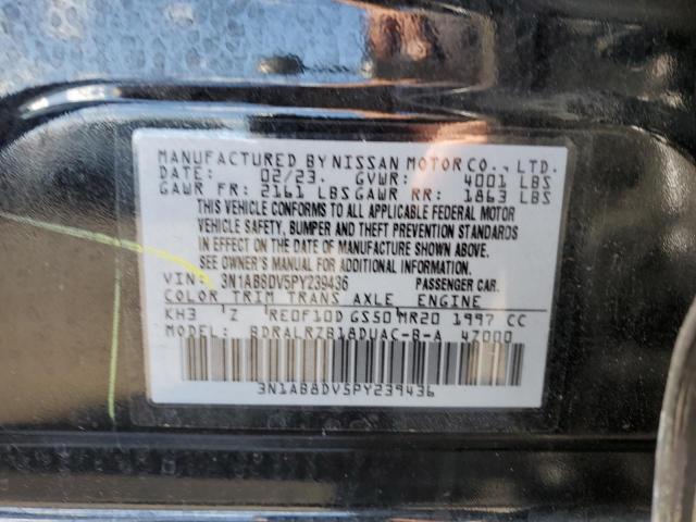 2023 NISSAN SENTRA SR 3N1AB8DV5PY239436