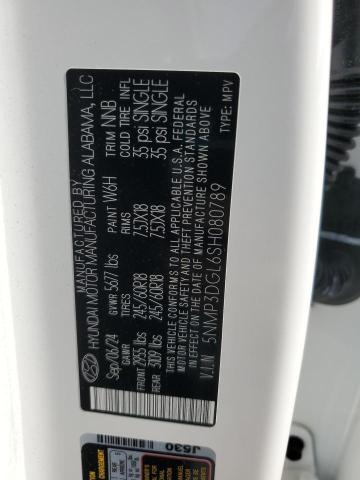 2025 HYUNDAI SANTA FE X 5NMP3DGL6SH080789