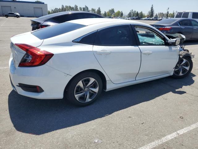 HONDA CIVIC LX 2019 white  gas 2HGFC2F68KH546098 photo #4