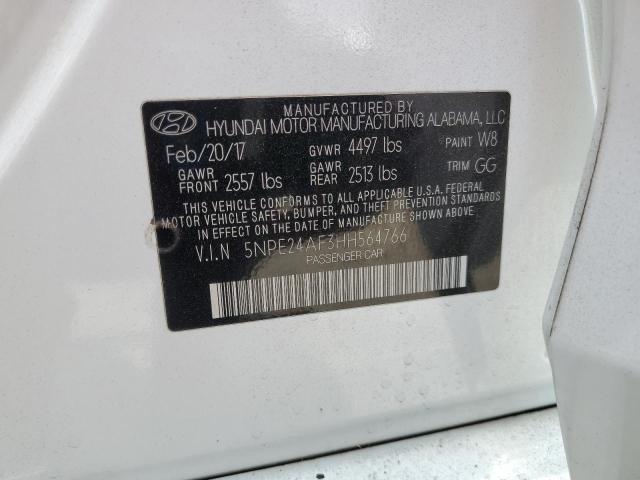 2017 HYUNDAI SONATA SE - 5NPE24AF3HH564766